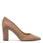 SUEDE POINTED PUMPS