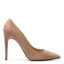 SUEDE POINTED PUMPS