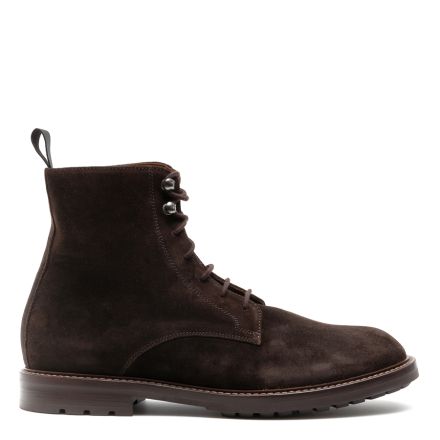 SUEDE LACE UP BOOTS