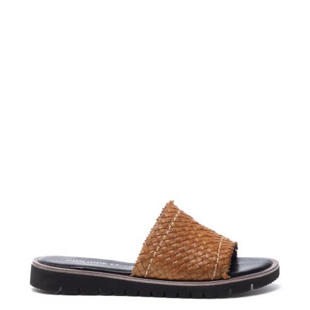 ΔΕΡΜΑΤΙΝΑ FLATFORM ΣΑΝΔΑΛΙΑ