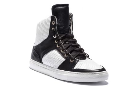 ΔΕΡΜΑΤΙΝΑ HIGH TOP SNEAKERS