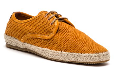 SUEDE LACE UP ESPADRILLES