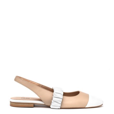 ΔΕΡΜΑΤΙΝΕΣ SLINGBACK ΜΠΑΛΑΡΙΝΕΣ