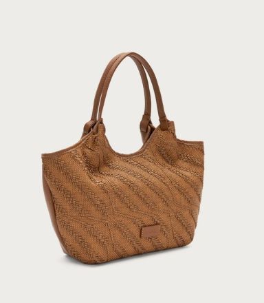 RAFFIA MINI SHOPPER ΤΣΑΝΤΑ B355