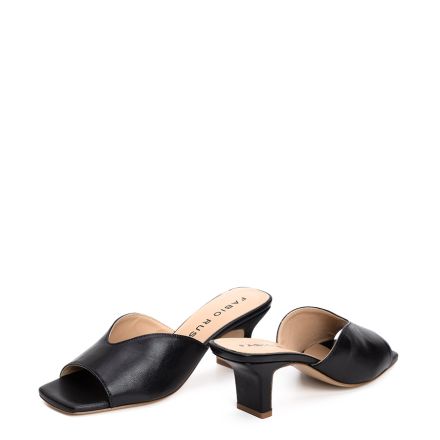 LEATHER MULES