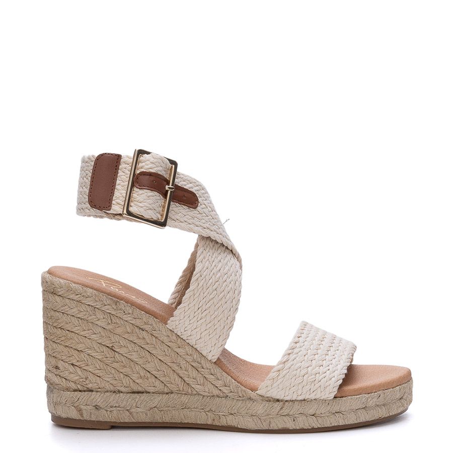 WEAVED WEDGED ESPADRILLES 4797