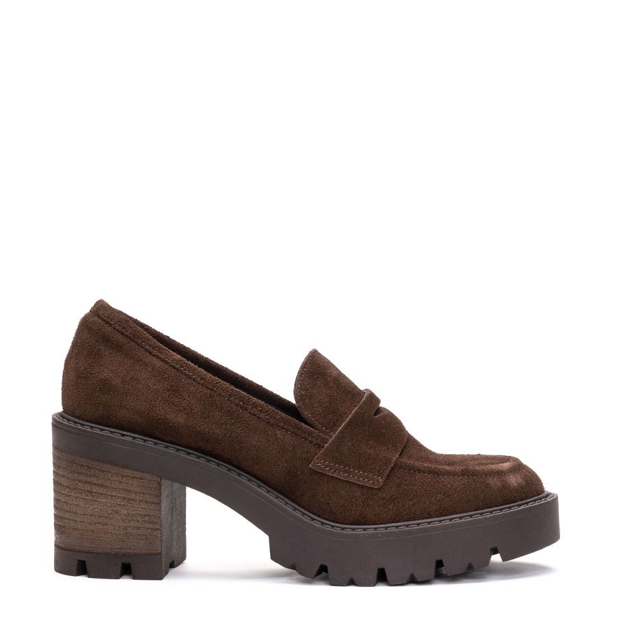 SUEDE LOAFERS CLOEC