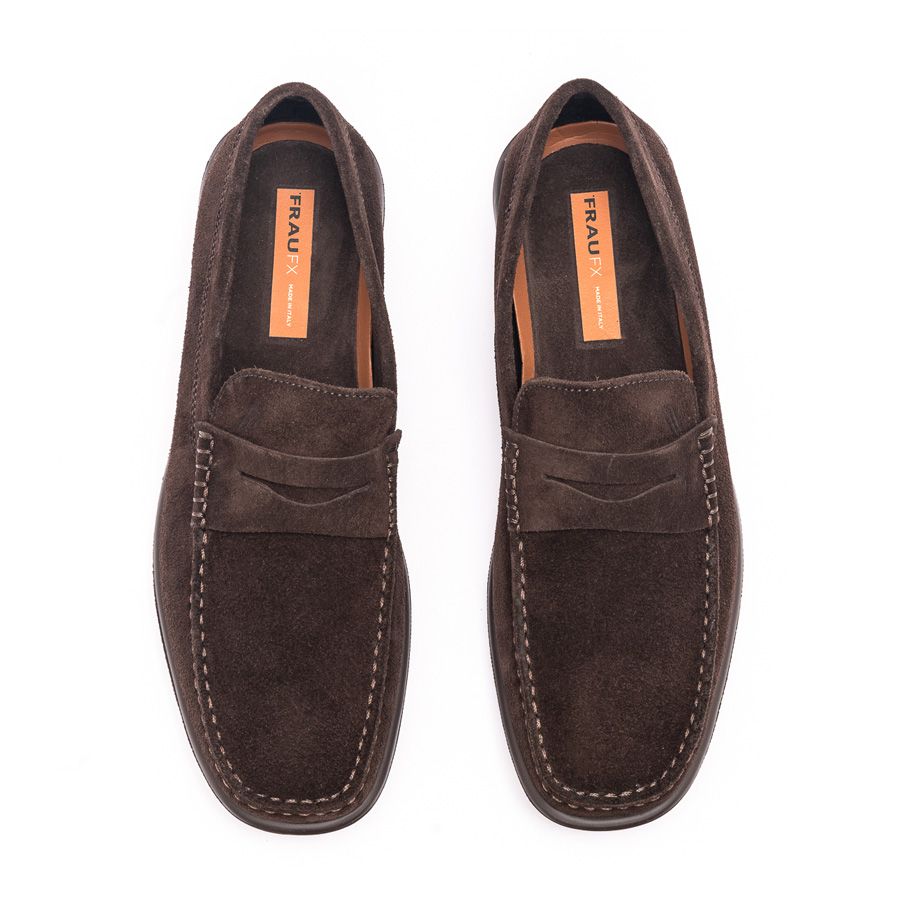 SUEDE LOAFERS