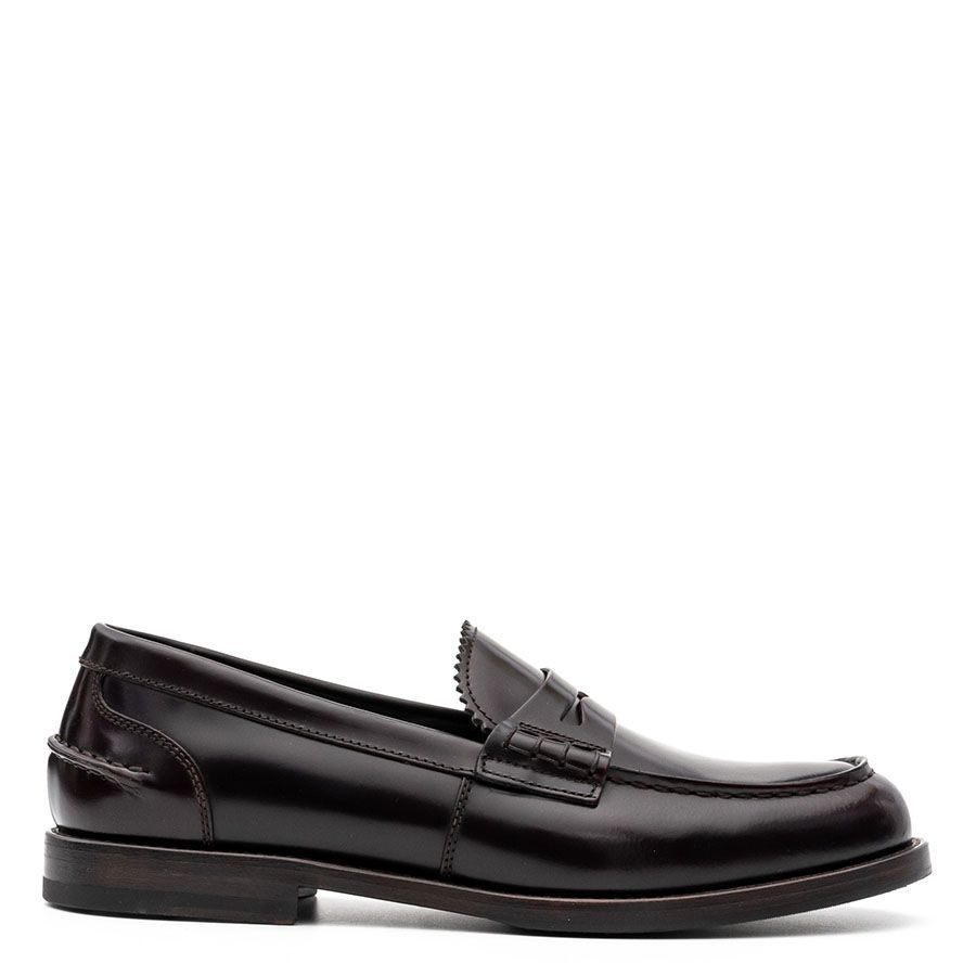WOMEN'S HANDCRAFTED LEATHER LOAFERS 348PMD06