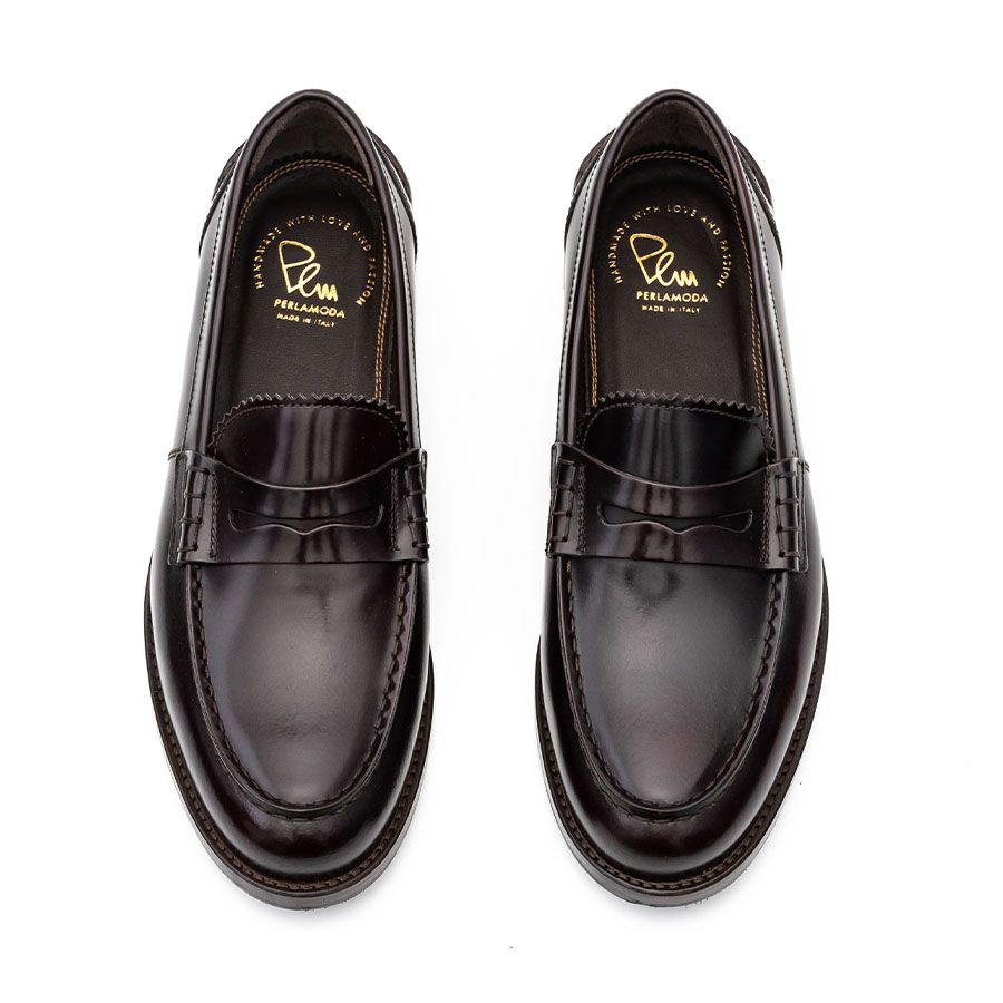 WOMEN'S HANDCRAFTED LEATHER LOAFERS 348PMD06